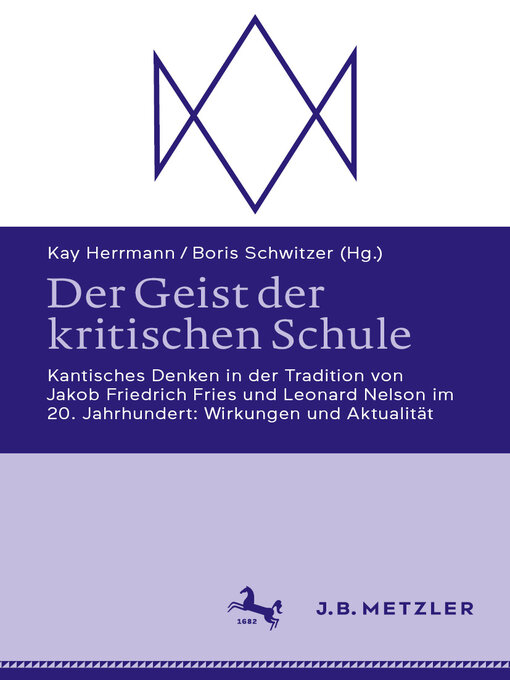 Title details for Der Geist der kritischen Schule by Kay Herrmann - Available